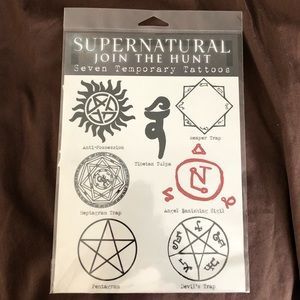 Supernatural temporary tattoos